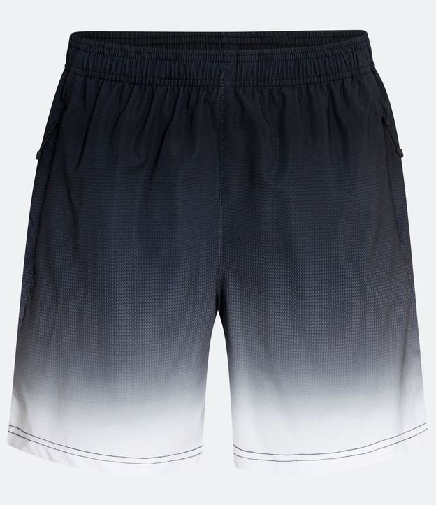 Bermuda Deportiva con Cintura Elástica y Estampado Degrade 6