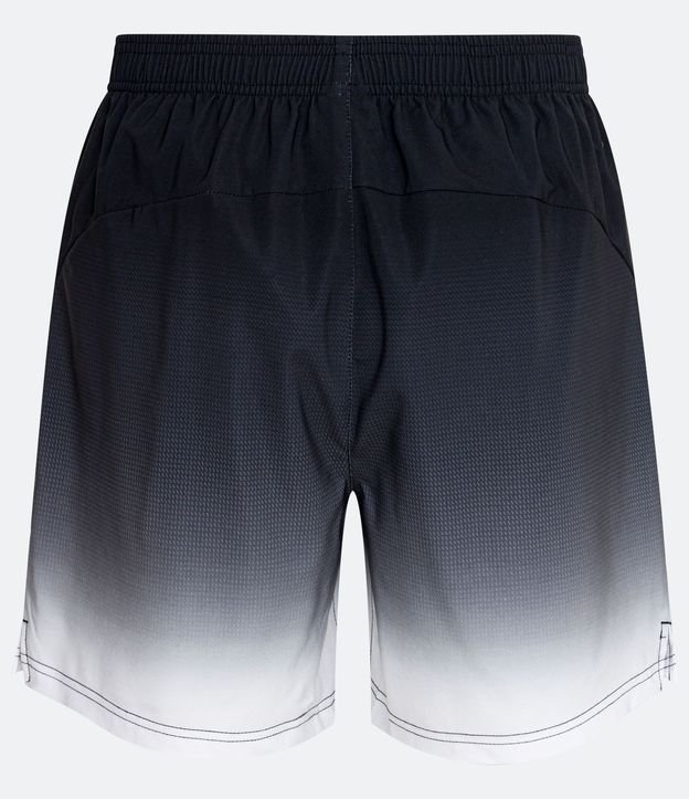 Bermuda Deportiva con Cintura Elástica y Estampado Degrade 7
