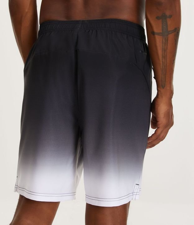Bermuda Deportiva con Cintura Elástica y Estampado Degrade 4