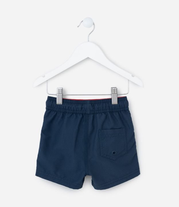 Bermuda de Baño Infantil con Etiqueta Goma - Talle 1 a 5 años 3