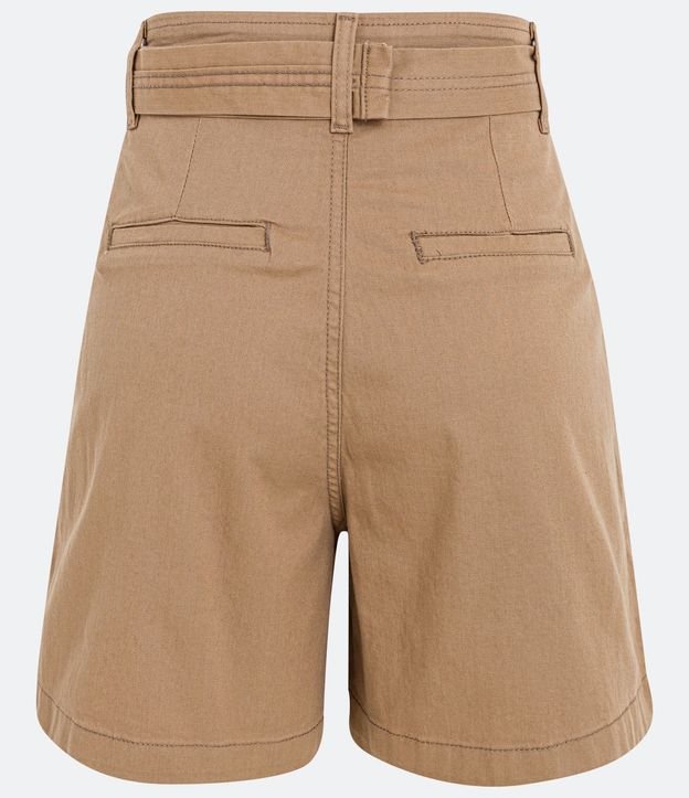 Short Recto en Sarga con Cinturón 2