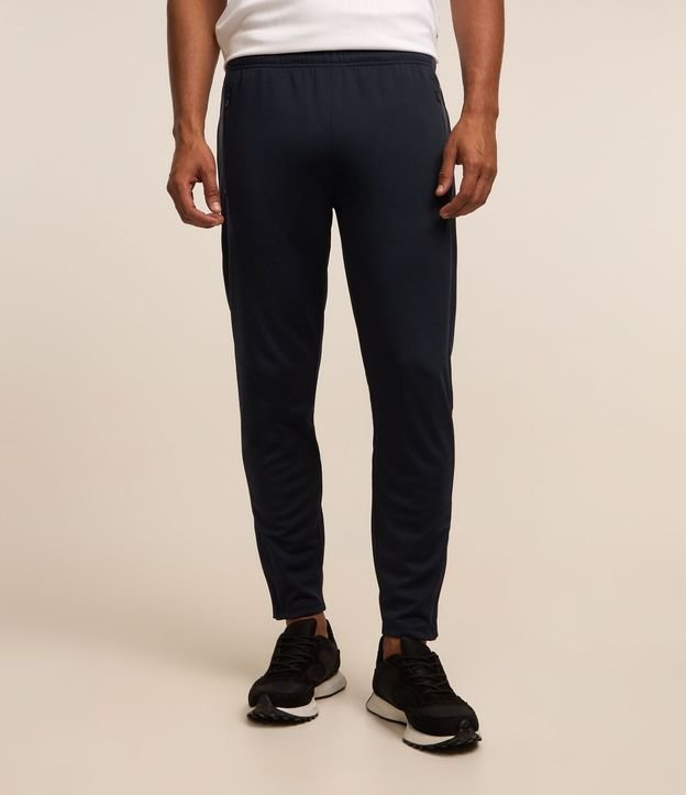 Pantalón Deportiva con Rayas Laterales y Cremallera en Bajo 2