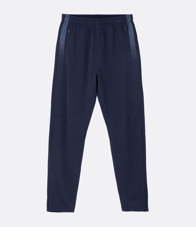 Pantalón Deportiva con Rayas Laterales y Cremallera en Bajo 5