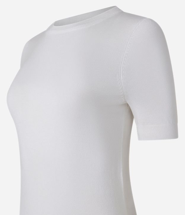 Blusa Básica de Punto con Cuello Redondo 11