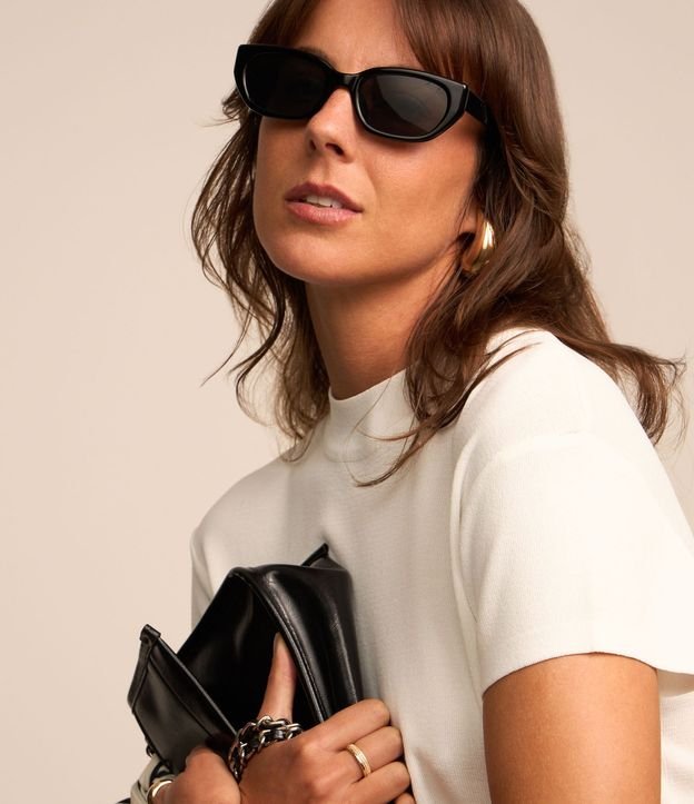 Blusa de Punto con Cuello Alto 3