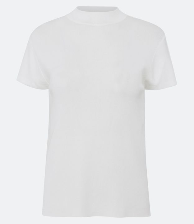 Blusa de Punto con Cuello Alto 6