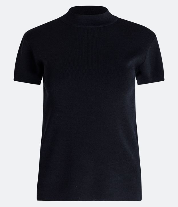 Blusa de Punto con Cuello Alto 7