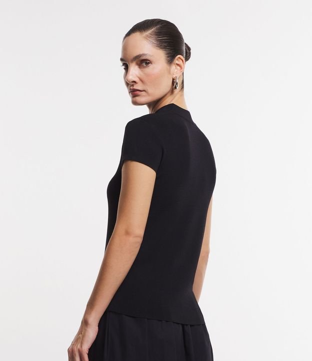 Blusa de Punto con Cuello Alto 6