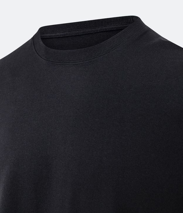 Remera Comfort Básica en Tejido Texturizado 8