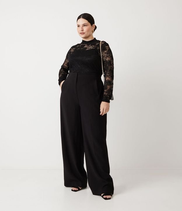 Pantalón Wide Leg en Sastrería Curve & Plus Size 1