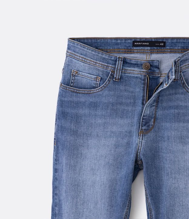 Pantalón Slim en Jean 7
