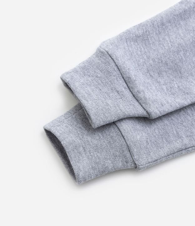 Kit 02 Pantalones Básicos Infantiles en Suedine con Puños Largos - Talle 0 a 18 meses 5
