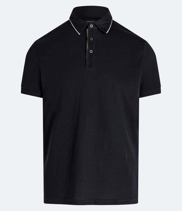 Camisa Polo Regular en Gamuza de Algodón Peruano 8