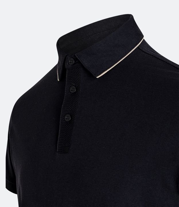 Camisa Polo Regular en Gamuza de Algodón Peruano 9