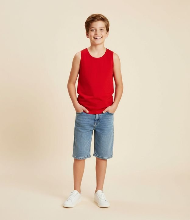 Musculosa Infantil Básica - Talle 5 a 14 años