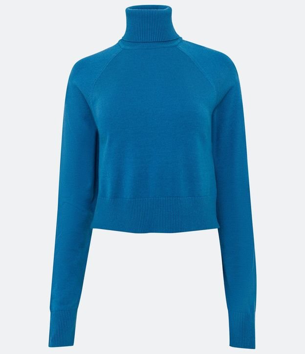 Blusa de Punto con Cuello Alto 7