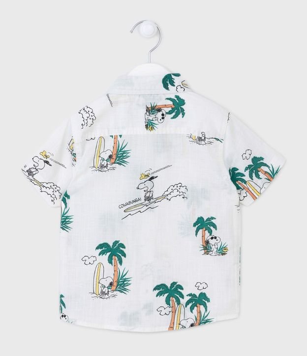 Camisa Infantil con Bolsillo y Estampa Snoopy Platero - Talle 1 a 4 años 2