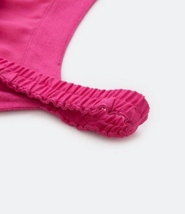 Vestido Infantil en Viscosa con Volados y Lazo - Talle 5 a 14 años 5