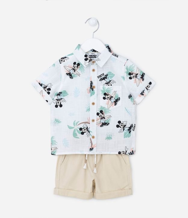 Conjunto Infantil con Estampa Mickey - Talle 2 a 5 años