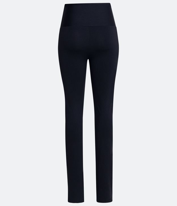 Pantalón Recto en Microfibra 5