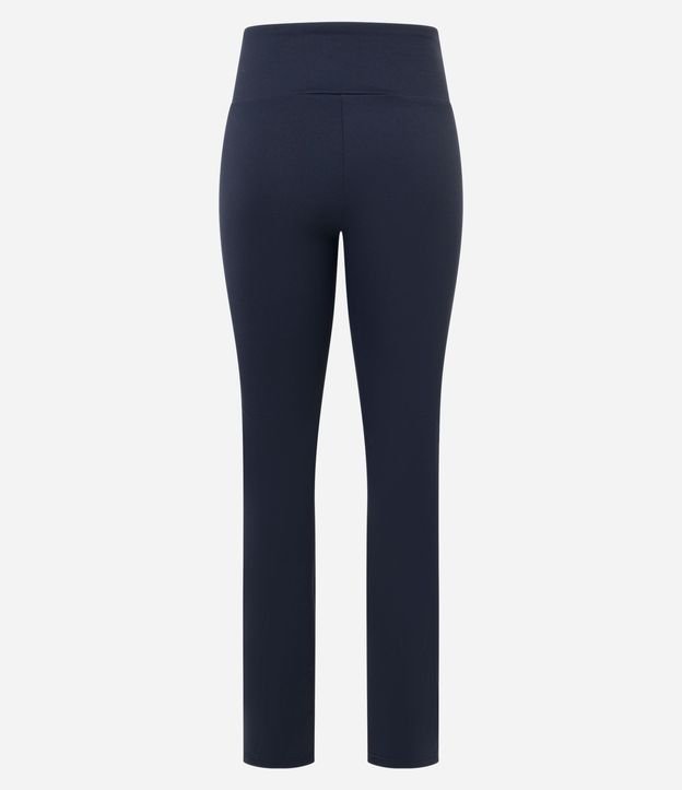Pantalón Recto en Microfibra 6