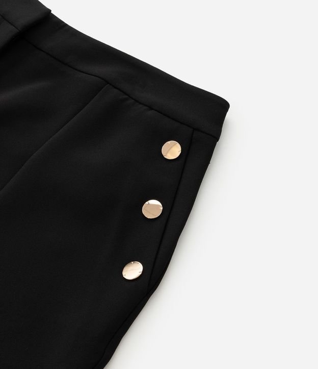 Bermuda en Crepé con Botones en los Bolsillos Curve & Plus Size 6