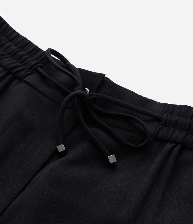 Pantalón Fluido con Cintura Elástica y Lazo Curve & Plus Size 8