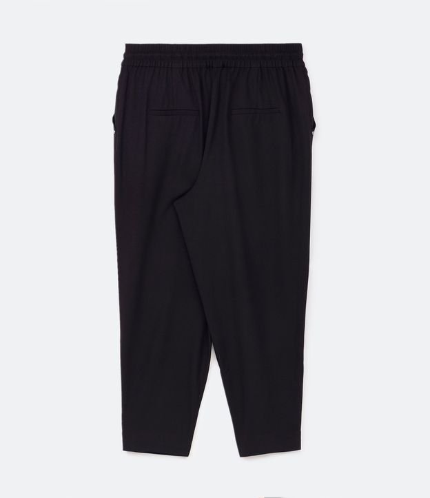 Pantalón Fluido con Cintura Elástica y Lazo Curve & Plus Size 5