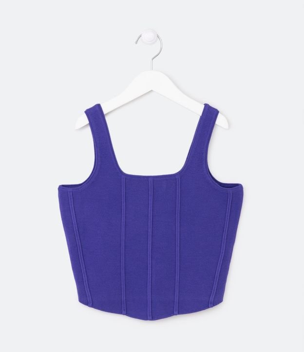 Blusa Cropped Infantil con Corte Corset - Talle 5 a 14 años 2