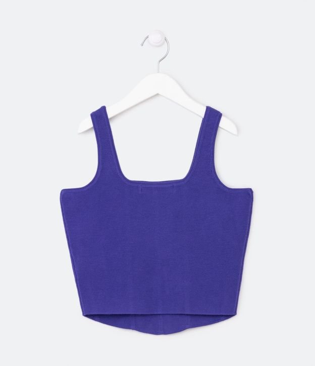 Blusa Cropped Infantil con Corte Corset - Talle 5 a 14 años 3