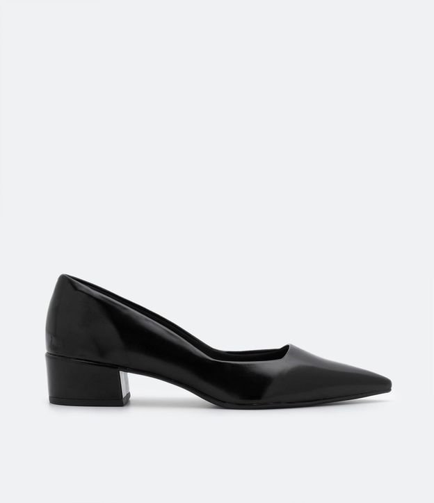 Zapato Scarpin Básico con Tacón Bloque 4