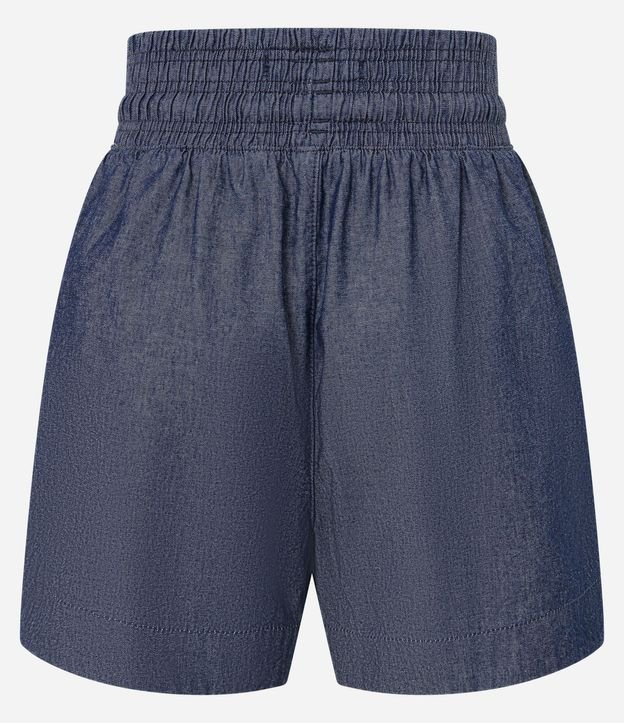 Short Runner en Jeans con Elástico Largo en la Cintura 8
