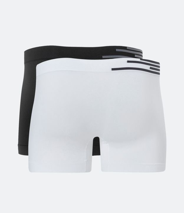 Kit 02 Calzoncillos Boxer en Poliamida con Rayas Lupo 2