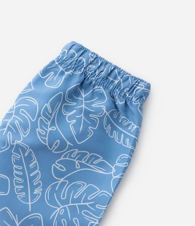 Conjunto Infantil con Estampado de Tigre Surfista - Talle 3 a 18 meses 3