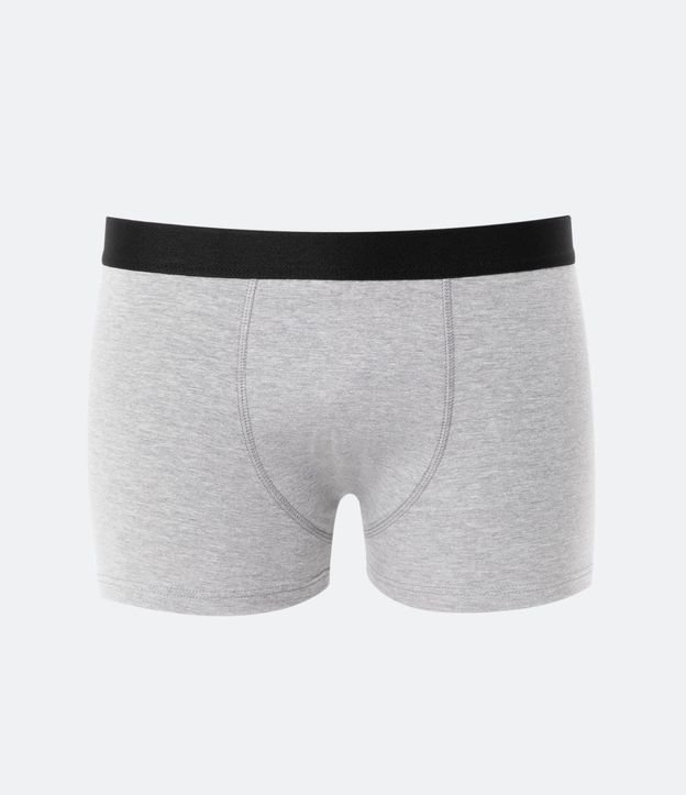 Kit 03 Calzoncillos Boxer en Algodón con Cintura Elástica 3