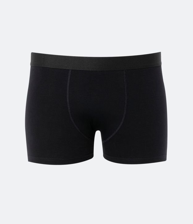 Kit 03 Calzoncillos Boxer en Algodón con Cintura Elástica 5
