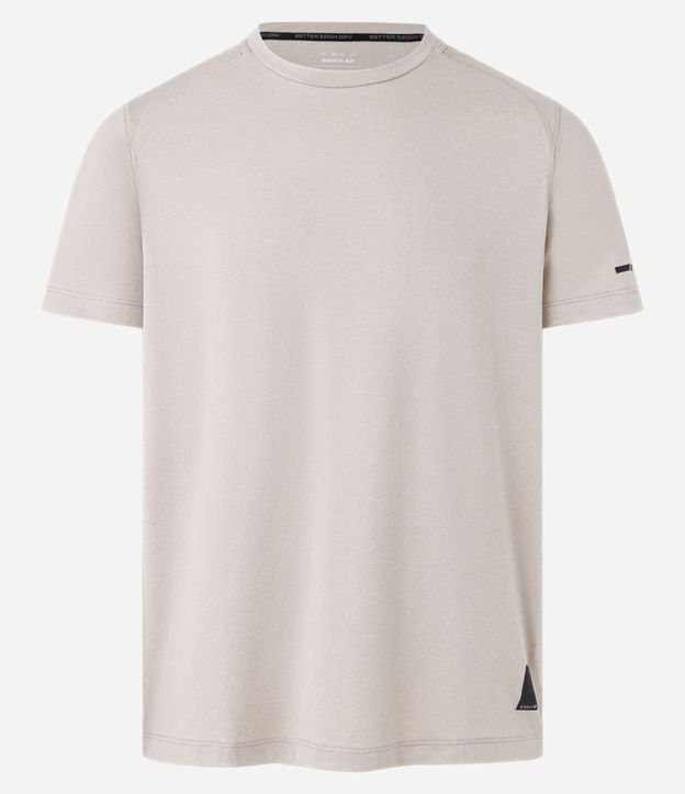 Remera Deportiva con Etiqueta en la Barra y Manga Corta 6