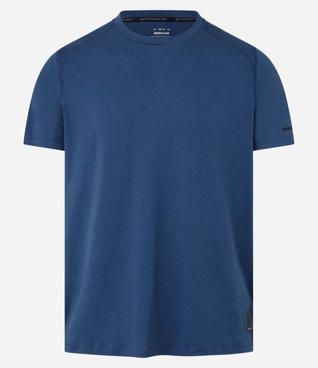 Remera Deportiva con Etiqueta en la Barra y Manga Corta 6
