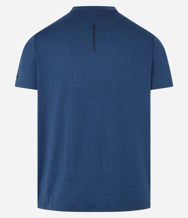 Remera Deportiva con Etiqueta en la Barra y Manga Corta 7