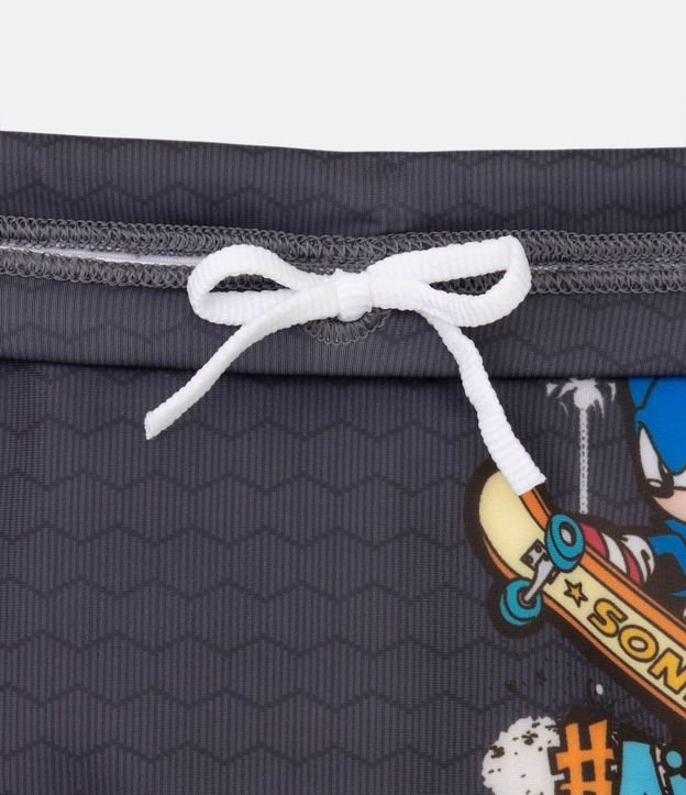 Sunga Boxer Infantil con Estampado Localizada del Sonic - Talle 5 a 14 años 2