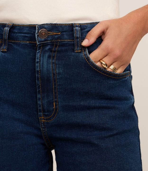Short Jeans Clássico con Cintura Média 5