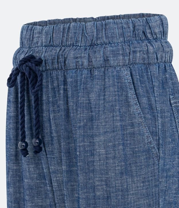 Pantalón Jogger Jeans con Lazo 3