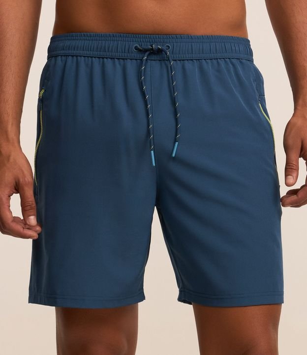 Bermuda Deportiva con Bloques de Color y Bolsillos con Cremallera 2