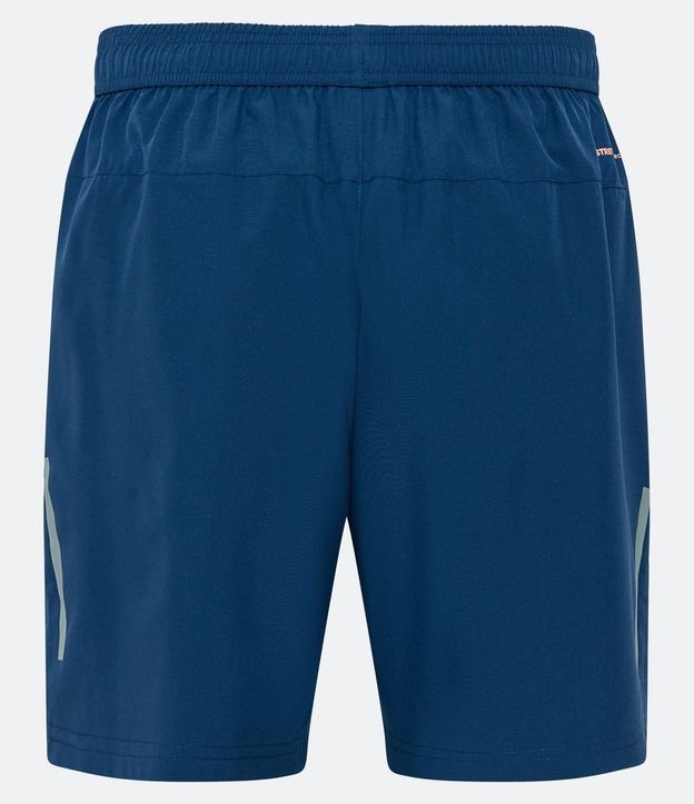 Bermuda Deportiva con Bloques de Color y Bolsillos con Cremallera