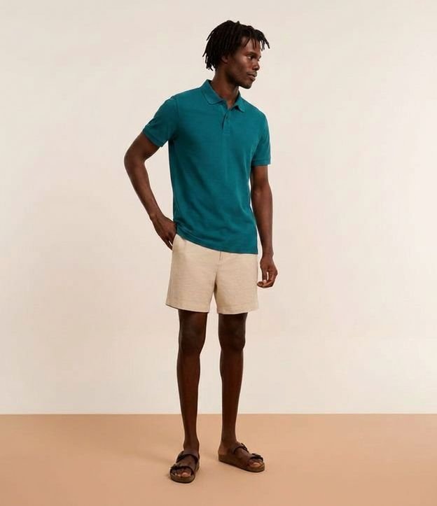Remera Polo Comfort en Algodón Peruano