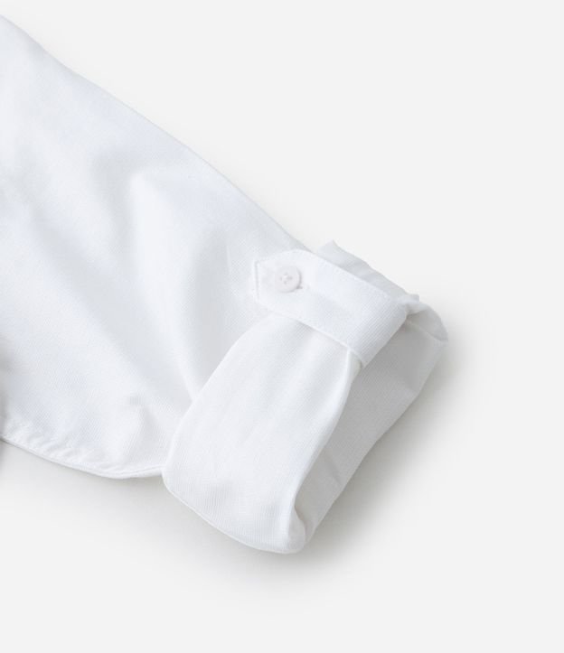 Camisa Infantil Manga Larga en Tricolina - Talle 5 a 14 años 7
