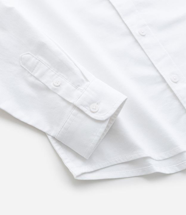 Camisa Infantil Manga Larga en Tricolina - Talle 5 a 14 años 8