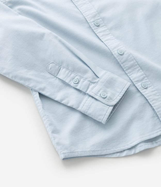 Camisa Infantil Manga Larga en Tricolina - Talle 5 a 14 años 7