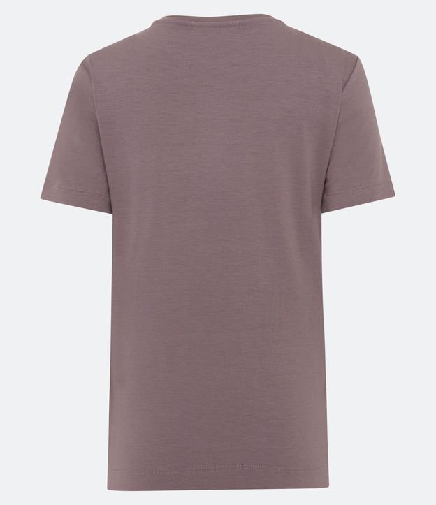 Blusa Básica en Viscosa con Escote Redondo 6