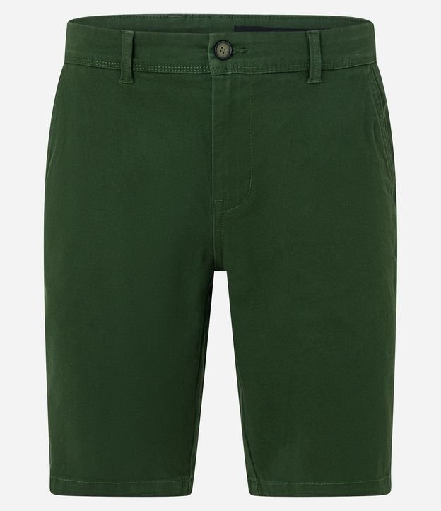 Bermuda Slim en Sarga con Elastano 6